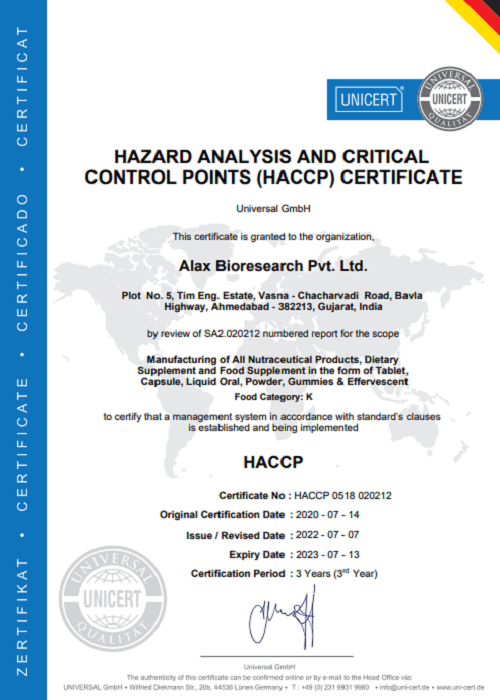 HACCP Certification